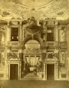Venezia Palace Labia Wall of Tiepolo Italy Old Albumen Photo Naya 1880 - Imagen 1 de 3