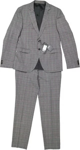 ¡NUEVO! Traje de hombre HUGO BOSS gris oscuro talla 54 - Imagen 1 de 13