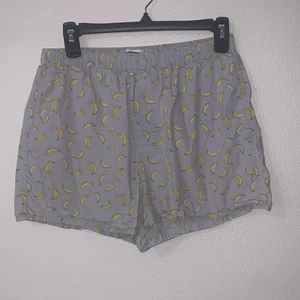 Old Navy Gray Banana Print Boxer Shorts Men’s Small - Picture 1 of 5