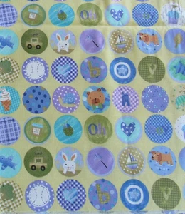 1 Yard JUNGE OH JUNGE Holly Holderman Lake House Trockenwaren Baby Baumwolle Quilten Stoff - Bild 1 von 3