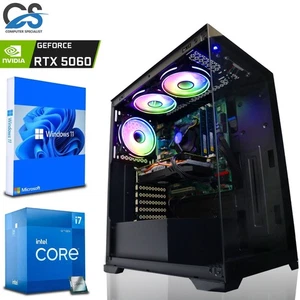RTX Gaming PC Intel i7 12700KF | RTX 5060 8GB | 32GB DDR4 | 1TB NVMe SSD | Win11 - Picture 1 of 11