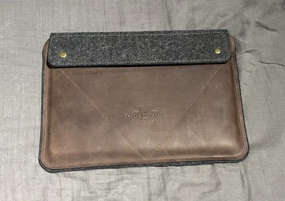 Pochette MacBook Pro 14" Cuir Crazy Horse Craft - Photo 1/4