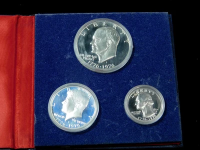 1976-S United States Mint Bicentennial 40% Silver Proof Set in Mint Folder - Image 1 of 4