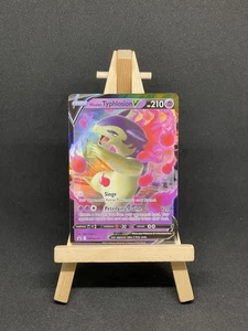 Hisuian Typhlosion V SWSH237 Holo Black Star Promo Sword & Shield Pokemon Card - Picture 1 of 2