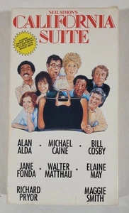 California Suite VHS 1989 Jane Fonda Alan Alda Michael Caine Comedy VTG PG 1978 - Picture 1 of 6