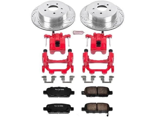 Rear Brake Pad and Rotor Kit For 2011-2013 Infiniti M56 2012 RT595RQ - Image 1 of 1