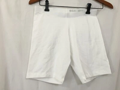 New Wonder Nation White Biker Shorts Girls Tough Cotton Many Sizes - Image 1 of 3