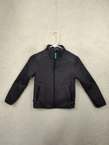 Champion C9 Boys Outerwear Small Black 100% Polyester Full Zip Fleece Jacket - Picture 1 of 17