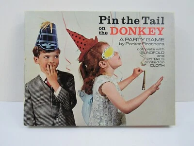 Vintage Pin The Tail On The Donkey Game Circa 1960's (pg19E) - Image 1 of 3