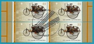 Bund aus 2011 gestempelt Viererblock MiNr.2867 - 125 Jahre Automobil! - Picture 1 of 1
