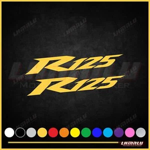 6pcs For Yamaha R125 Sticker Motorcycle Fairing Decal Bodywork Vinyl Logo Y-08 - Bild 1 von 12