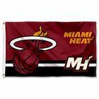 Miami Heat Dual Logo Grommet Flag