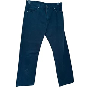 M&S Mens Black Jeans Size W34 L29 - Picture 1 of 3