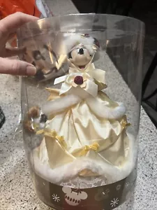Disney Minnie Mouse 2005 Victorian Christmas Holiday Collection Tree Topper - Picture 1 of 5