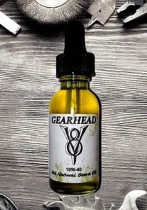 Aceite para barba - Bigote orgánico y piel seca Bálsamo para el cuidado del cabello - PUNTA DE ENGRANAJE - Imagen 1 de 7