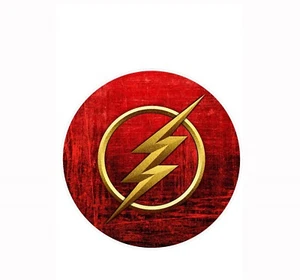 Flash Logo DC Comics Cartoon Kids Vinyl Sticker Decal Wall *SIZES* - Picture 1 of 1