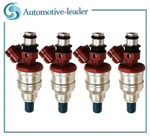 4Pcs Fuel Injector For Toyota 4Runner Pickup 1989-1995 2.4L L4 FJ522 23250-35040 - Picture 1 of 6
