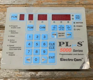 PLUS CONTROLS ELECTRO CAM 5000 SERIE PS-5011-10-P16-G PROGRAMMIERBARER GRENZSCHALTER - Bild 1 von 5