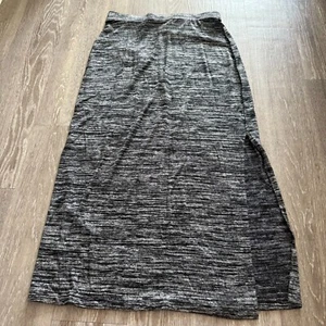 Apt 9 Pencil Stretch Long Casual Skirt Women's Size - M Heather Gray - Picture 1 of 6