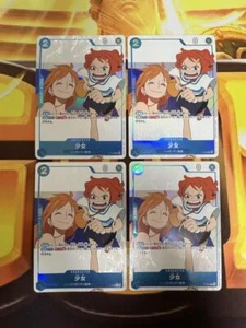 Nami P-96 ONE PIECE revista Focus on FAN LETTER tarjeta de bonificación solo conjunto de 4 Japón - Imagen 1 de 13