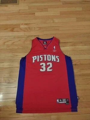 Camiseta para hombre Richard Hamilton Detroit Pistons NBA Reebok Alt Red talla XL Foto 1 de 4