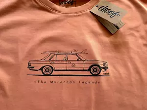 Seltenes neues + Etikett Choof T-Shirt aus Marrakesch Marokko Mercedes Le Grand Taxi W123 - Bild 1 von 11