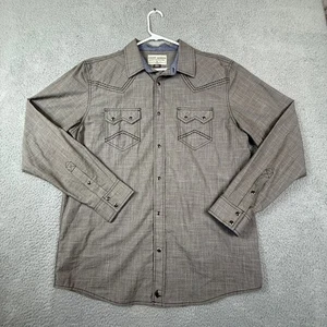 Cody James Authentic Western Apparel Mens Long Sleeve Shirt Size L - Picture 1 of 8