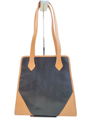 *Raro* Bolso de Hombro Yves Saint Laurent Cuero PVC YSL De Colección Foto 1 de 4