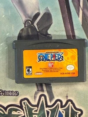 Cartucho Shonen Jump’s One Piece Game Boy Advance auténtico raro probado y funciona Foto 1 de 2