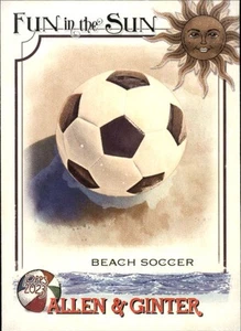 2023 Topps Allen & Ginter #FITS-8 Beach Soccer Fun in the Sun - Picture 1 of 2