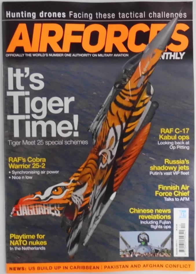 Airforces Monthly magazine Dec 2025 Tiger Meet 25 special schemes + NATO nukes