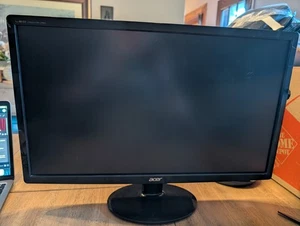 Acer LCD Monitor S231HL B bid - LED Backlight *Read Description* - Picture 1 of 4