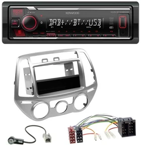 Kenwood MP3 Bluetooth USB DAB Autoradio für Hyundai i20 (12-14) man. Klima - Bild 1 von 8