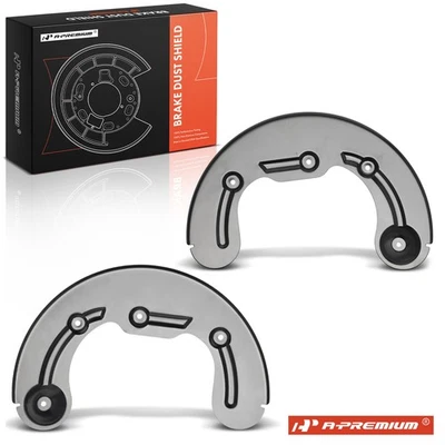 A-Premium 2x Protector antipolvo de freno delantero para Ford F-150 04-08 F-150 Heritage Foto 1 de 4