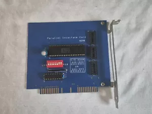 Parallel Interface Card 1899 ISA w/ Intel P8255A-5 Chip Retro Vintage - Picture 1 of 2