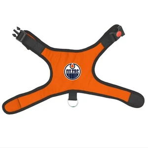 EDMONTON OILERS ALT HUND KATZENWESTE GESCHIRRT PREMIUM GEPOLSTERT mit SICHERHEITSSCHLOSS - Bild 1 von 1