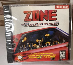1995 Zone Raiders Windows PC CD-ROM 8786 Video Game Racing Battle New Sealed - Picture 1 of 2