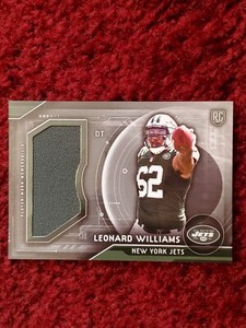 🏈2015 Topps - Leonard Williams- Rookie Jumbo Relic Jersey #RJR-LW🏈