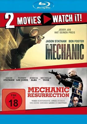 The Mechanic + Mechanic: Resurrection (Jason Statham) # 2-BLU-RAY-NEU