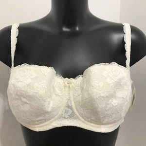 Change Ivory Bra 38C Underwired Padded Balcony Balconette Multiway Strapless - Picture 1 of 8