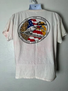 CAMISETA VINTAGE USS Arkansas Desert Storm 1991 puntada única talla xl ee. uu. - Imagen 1 de 10