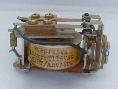HART/ ADVANCE RELAY 15AMP PC2C115VAC  RELAY - Image 1 of 4