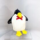 RUSS Penguin Plush Christmas Ornament Toy Mini 4" Stuffed Animal Black Yellow