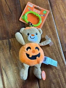 NWT Magic Years Bear Pumpkin Pull & Play Activity Toy 5" x 9" Age 0+ - Picture 1 of 5
