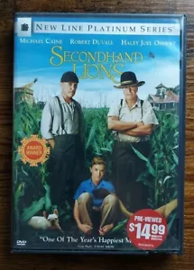 Secondhand Lions (2003) - DVD Michael Caine Robert Duvall Henry Joel Osment - Foto 1 di 3