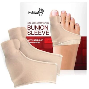 PediDocTM Bunion Corrector - Bunion Relief Sleeves Bunion Pads Brace Cushions... - Picture 1 of 7