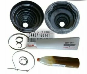 GENUINE CV JOINT BOOT KIT IN+OUT EJE DE TRANSMISIÓN DELANTERO TOYOTA LAND CRUISER KDJ120 - Imagen 1 de 6