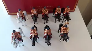 BRITAINS 00074 lifeguards state dress 9 piece MOUNTED BAND 1999 1:32 set 2 - Imagen 1 de 12