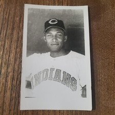 RARE 🔥 1966 James T Elder Postcard #858 WALT BOND Cleveland Indians KODAK