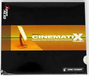 Sonic Foundry Cinematix 2 Loops For Acid Sample/Sound Library/Sampling CD - Picture 1 of 2